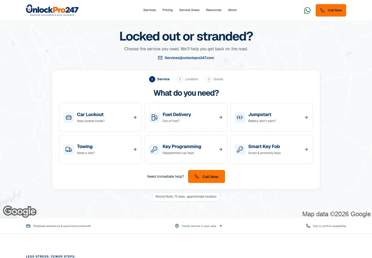 UnlockPro247 website homepage